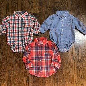Oshkosh Button Down Dress Shirts